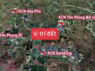 Đất nền thành phố yên phong giá rẻ