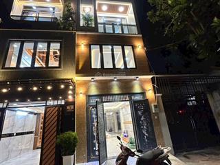 Bán nhà  siêu phẩm mới đẹp 5 tầng  86m2  sổ đẹp nở hậu gần 8m  tặng full nội thất  thang má