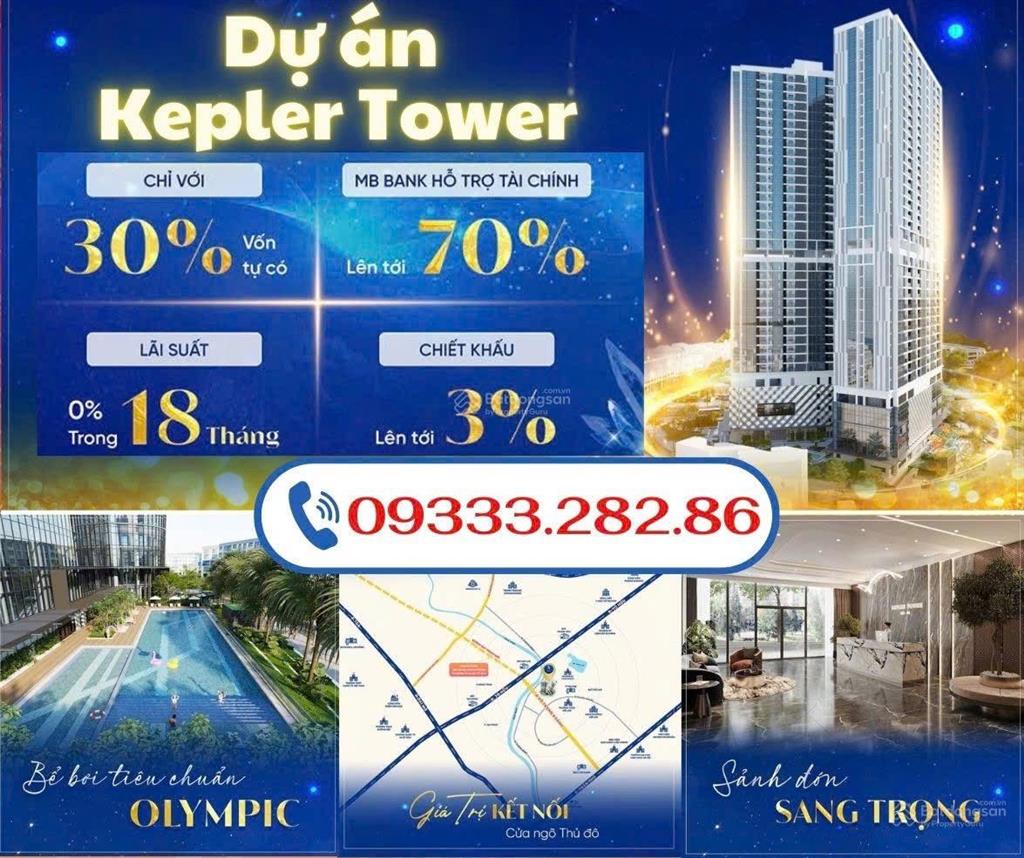 Bán căn hộ tháp đôi kepler land, 6,6 tỷ, 82m2, 3pn, 2wc, nội thất đầy đủ. e yến 0933 328 ***