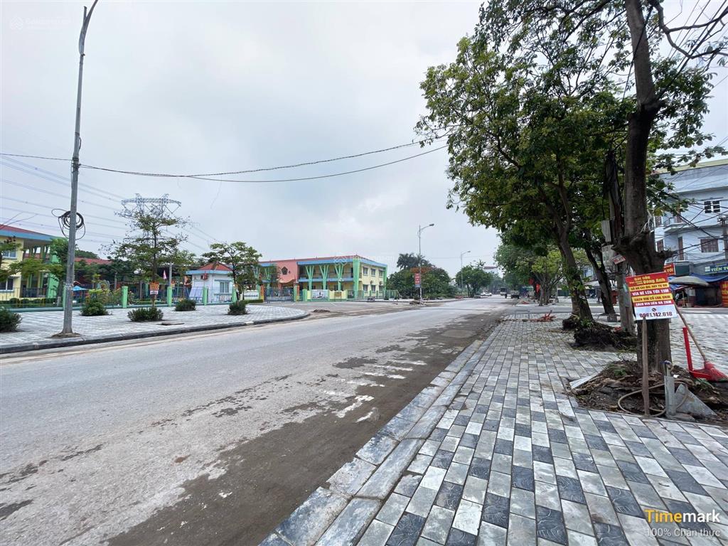 Bìa làng 2 mặt đường dục tú, đông anh. quy hoạch mở đường 17m. dẫn thẳng cầu tứ liên