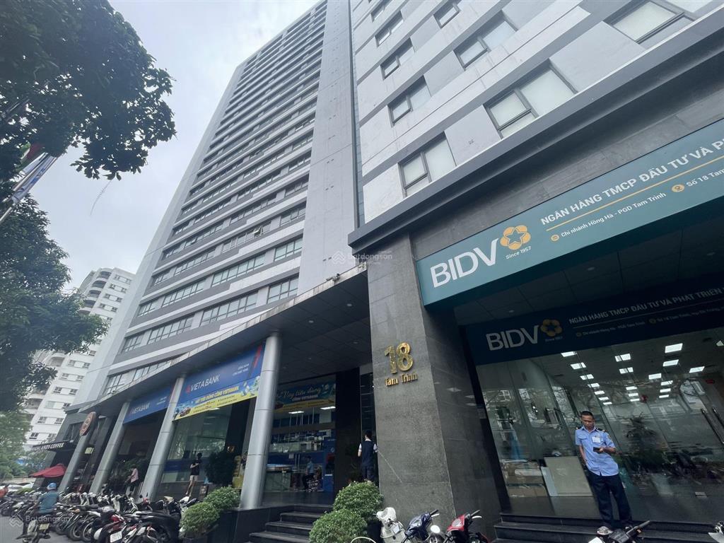 Cho thuê văn phòng tại 18 tam trinh vtc online dt 50m2  130m2  250m2  500m2 giá 120k/m2