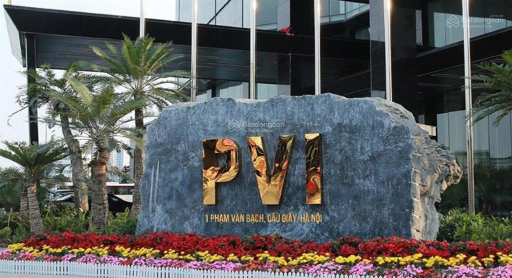 Cho thuê văn phòng pvi tower 200 m2 tại phạm văn bạch, yên hòa, cầu giấy