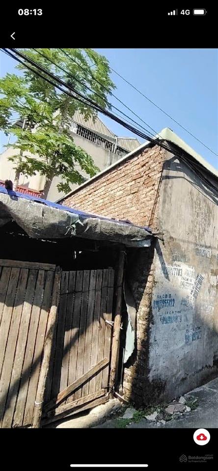 Cần bán đất phố trường lâm long biên dt 60 m2 x 4,6m mt giá đầu tư ô tô thông