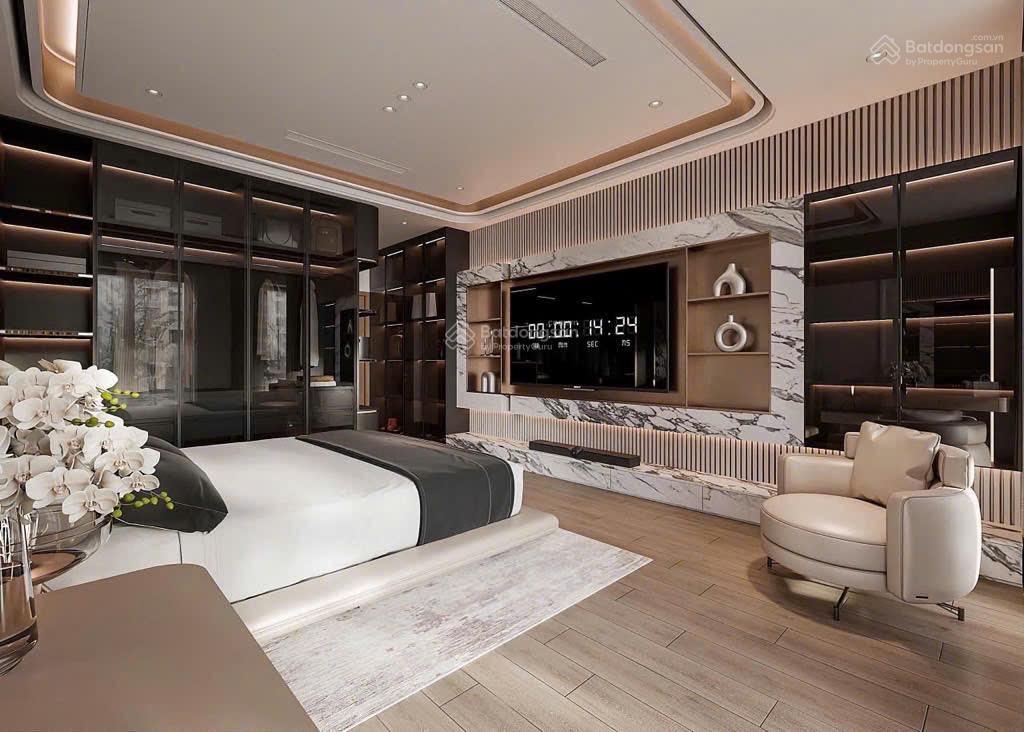 Bán nhà phó ngọc thuỵ dt 50 m x 7 tầng x4,5 mt thang máy gaza ô tô full nội thất hiện đai đẹp .