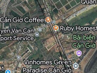 Bán đất thạnh thới long hoà cần giờ, 120m² giá 480 triệu, gần chợ thạnh thới 100m