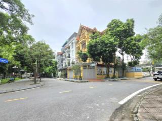 Biệt thự 154m² x 4t khu đô thị sài đồng, đường to 17.5m ô góc 3 mặt đường view công viên, 39.4 tỷ