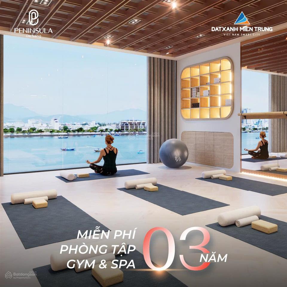 Căn hộ cao cấp 2pn 2wc tầng cao view sông hàn, vịnh thuận phước, đà nẵng  dự án peninsula đà nẵng