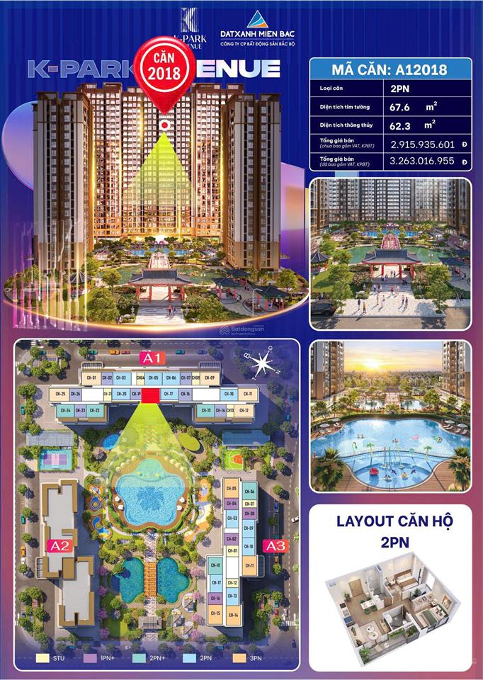 Chỉ với 30% hơn 900 triệu, anh chị đã sở hữu căn hộ 2 pn tại chung cư bậc nhất tại thanh hóa