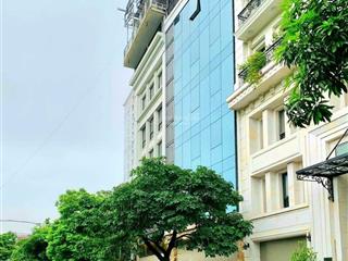 Cả phố xuân la  duy nhất trung tâm tây hồ  toà nhà 9 tầng 1 hầm  mặt tiền rộng  vỉa hè  ô tô