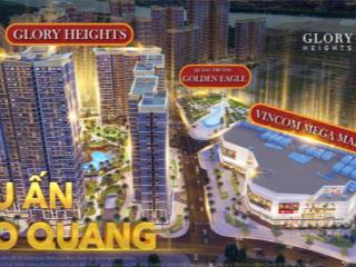 Tôi chính chủ cần bán căn hộ gh3 glory heights, 3pn, tầng 6 . bán lỗ 500tr so với lúc mua từ cđt
