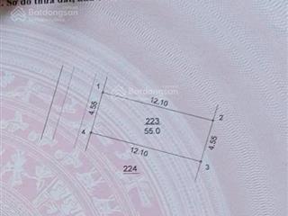 Bán đất dịch vụ vân canh  hoài đức diện tích 55 n2 phân lô , vỉa hè rộng đường bàn cờ ô tô tránh