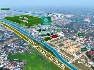 Đất nền yên bình k town sát kcn samsung, liền kề vành đai 5, giá từ 3.6 tỷ, sổ đỏ từng lô