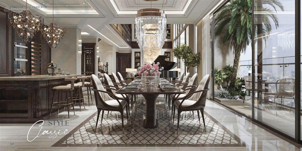 Cần chuyển nhượng căn hộ duplex 3 ngủ tại noble crystal long biên  diện tích 164m2