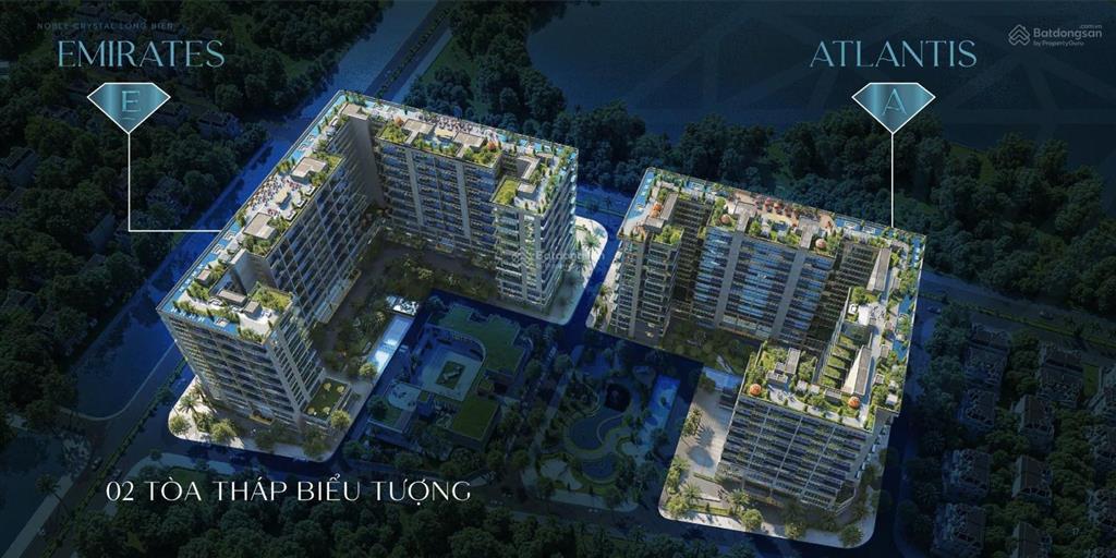 Cần chuyển nhượng căn hộ duplex 3 ngủ tại noble crystal long biên  diện tích 164m2