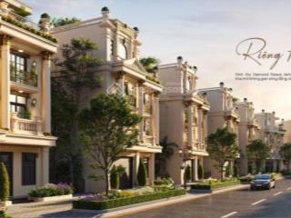 Biệt thự đơn lập sân golf cổ linh long biên, aoemall 218m2, 20m mt, chỉ từ 80tỷ, nhận nhà 12/2025