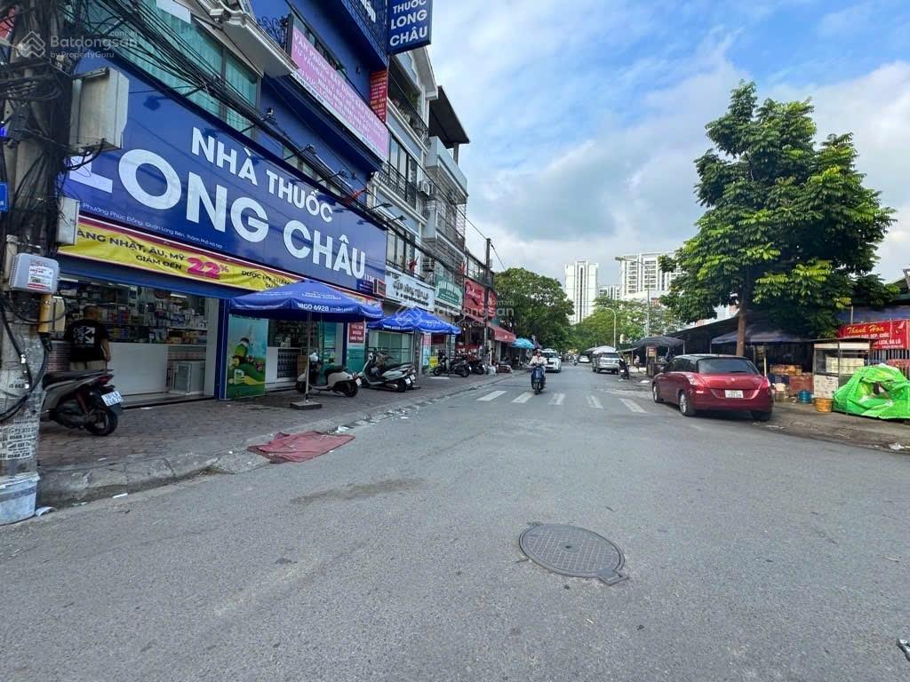 Bán đất phố chu huy mân, 96m2, mặt tiền 4.8m, ô tô, kd, 15.8 tỷ  đường ô tô thông các ngả, kd