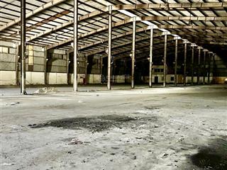 Chính chủ cho thuê kho, xưởng 2700 m, 3000 m, 5000 m (tại khu cn ngọc hồi  thanh trì  hà nội)