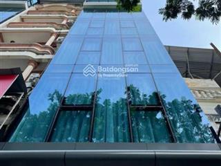 Cho thuê tòa nhà mới 100% phố nguyên hồng  đống đa, dt 75m² x 9 tầng, thông sàn, thang máy. 80tr