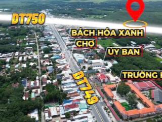 Bán gấp lô đất 250m2 tại đt 750, long hòa, dầu tiếng, bình dương, giá tốt uy tín  ko chào ảo