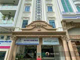 Bán nhà siêu vị trí mặt tiền đường hoa mai p. 2 quận phú nhuận. dt (8 x 18m)  hầm 4 lầu  40 tỷ