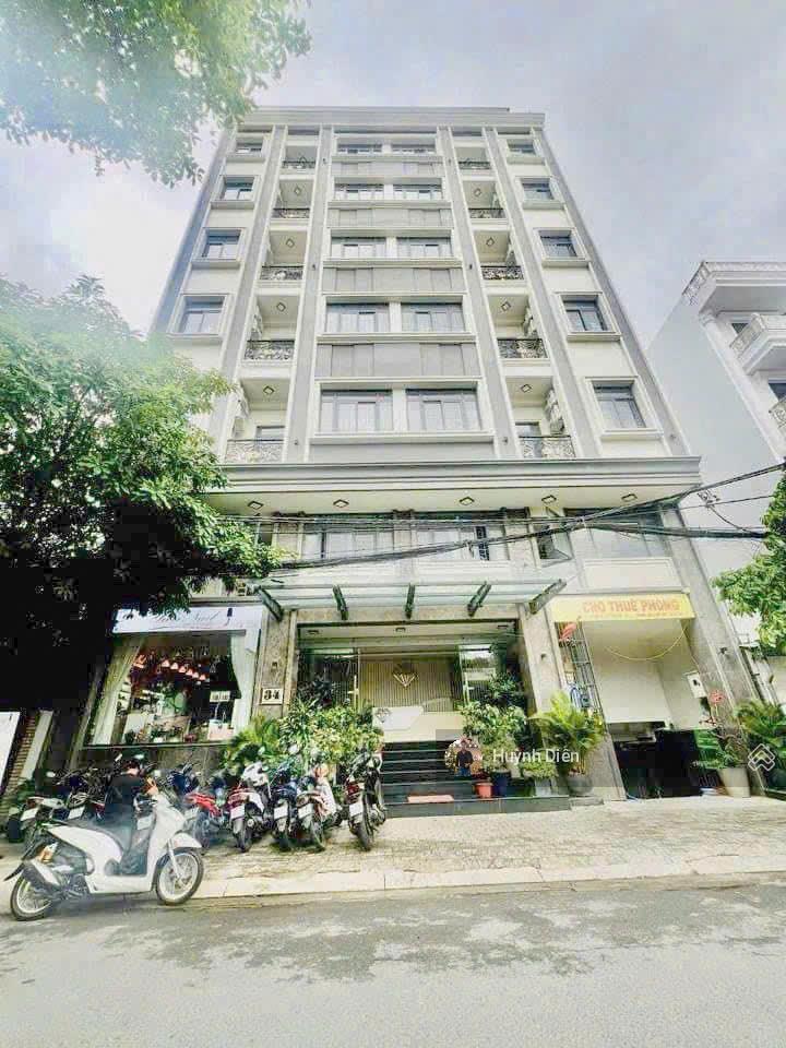 Bán toà chdv mt nguyễn cửu vân p17 bình thạnh, 250m2 (10x25) hầm+7 tầng, 65 chdv hđt 4.7 tỷ/năm