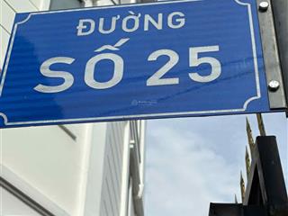 Nhà 88m (11x8) mặt tiền đường 25, p cát lái ,q2 (7ty490)