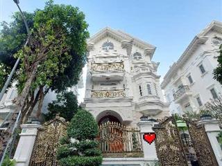 Bán biệt thự 2 mặt tiền đường dương quảng hàlớn đẳng cấp kd đa nghành nghề dt 13,6*19,3 hầm 4 lầu
