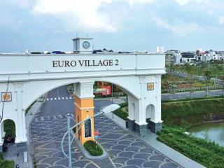 Bán lô góc 2 mặt tiền khu biệt thự euro village 2 kđt hòa xuân. làm việc trực tiếp với chủ