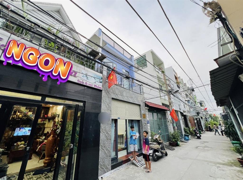 Bán 4x14m hẻm 5m thông ngay ngã 4 gò mây  lê trọng tấn