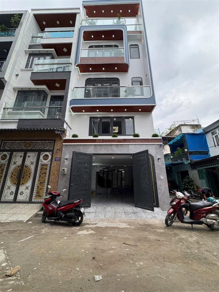 Nhà mới 5.6m x 15m hẻm 6m thông ngay chợ bình thành quận bình tân