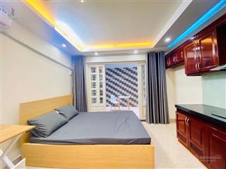 Cho thuê căn hộ ban công sau rộng 30m2, bếp siêu to, hoàng hoa thám bình thạnh