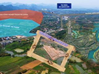 Bán đất lô góc 2 mặt tiền view hồ & công viên phù hợp làm biệt thự nghỉ dưỡng