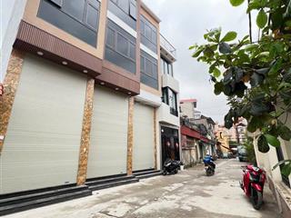 Gần mp kinh doanh, trước nhà đường 8m2 xe tải tránh nhau. 33m2x4t xây mới. ngõ thông, sổ cất két
