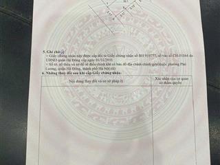 Nhà 30,1m² 5 tầng . 60m ra ô tô tránh. gần chợ, ql21b tiện ích đủ đầy.sổ đỏ vuông đẹp nở hậu.