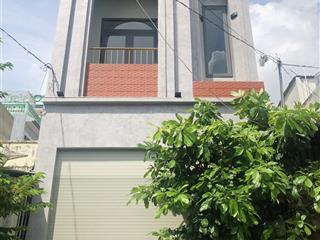 Nhà 2 tầng mới tinh  hẻm xe tải thông  80m2  ngay chợ bắp, trường thpt nguyễn hữu cầu
