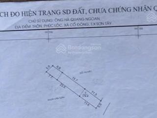 Bán nhà 2 tầng tại xã cổ đông, sơn tây, hà nội, 1,6 tỷ, 174m2, hàng hot