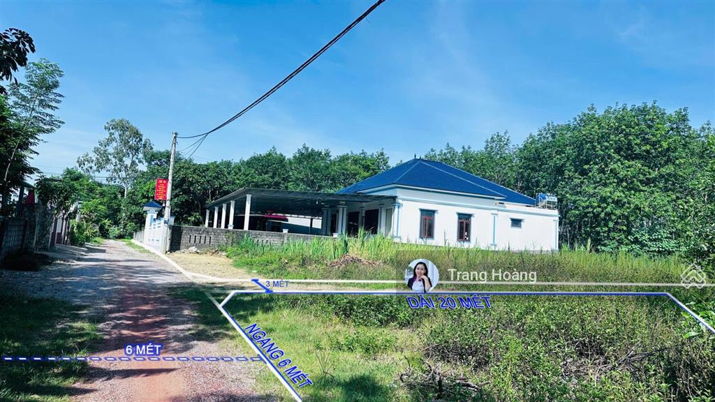 Giá chỉ 480 triệu có ngay lô đất 2 mặt tiền ở nhân hồng, nam trạch, quảng bình, khu dân cư đông đúc