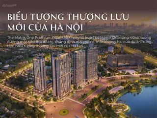 Căn hộ chung cư cao cấp matrix one mỹ đình, giá dự kiến chỉ từ 130tr/m2 chiết khấu cực khủng