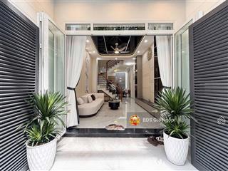 Hẻm xe hơi hoàng hoa thám chợ cây quéo bình thạnh  3 tầng btct 50m2  full nội thất