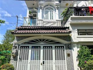 Nhà 1t1l đ. tân thới hiệp 21 q12 75m2, hẻm 5m, shr, gần trường mầm non ngọc lan. cho thuê 8tr