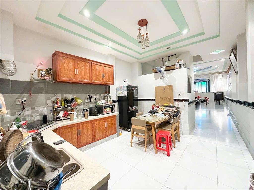 Nhà 1t1l đ. tân thới hiệp 21 q12 75m2, hẻm 5m, shr, gần trường mầm non ngọc lan. cho thuê 8tr