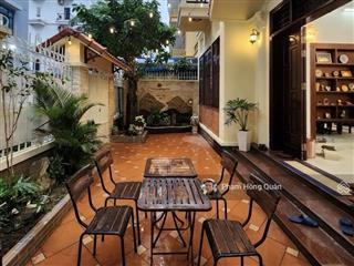 Bán biệt thự lô góc đường phạm hùng, 145m, full nội thất cao cấp, giá 40 tỷ