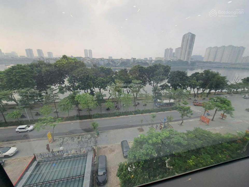 Siêu phẩm tòa văn phòng 9 tầng view hồ linh đàm .vỉa hè 30m rộng nhất hà nội. mặt tiền khủng 8m