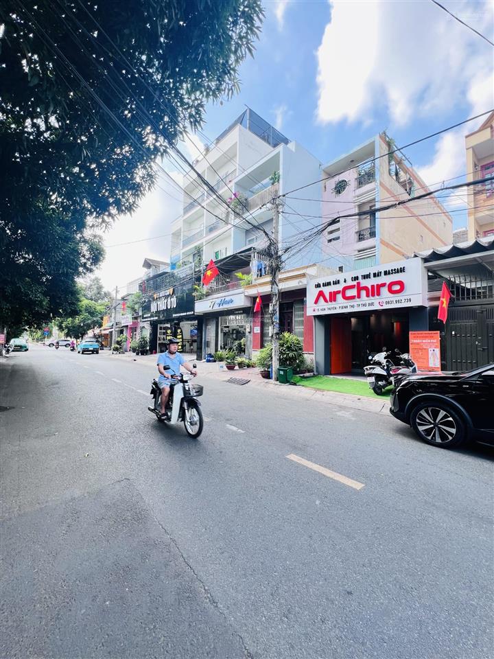 Chdv 4 tầng mặt tiền hoàng diệu 2 340m2 ngang 6m sẵn thu nhập 120tr/ tháng