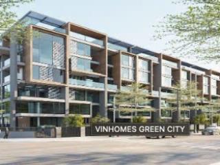 Nhà phố liền kề vinhomes green city mặt tiền 7m xây 4 tầng. gần tttm