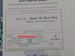 Chính chủ bán nhà mặt tiền đường hoàng hoa thám đối diện công viên, giá tốt