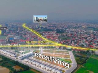 Đất nền dự án chỉ 1.4 tỷ ngay trung tâm tp đồng hới với dt 140m2 kề sông cận biển và đại lộ