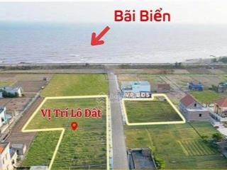 Bán đất biển quất lâm dt 110m2 giá chỉ 1 tỷ 2 vị trí trung tâm 2 bãi tắm