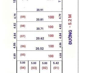 Không đâu rẻ hơn 108m2 đất full thổ cư phường xuân hoà  0987 785 ***