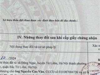 Mảnh đất vàng sát học viện tài chính,mỏ, quận bắc từ liêm, 85m2, mặt tiền 5.5m, giá 11 tỷ. ô